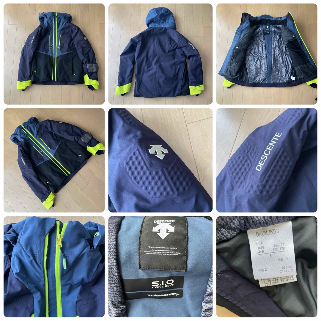 DESCENTE - デサント DESCENTE スキーウェア 上下セット デモ DESCENTE - デサント DESCENTE スキーウェア 上下セット デモ