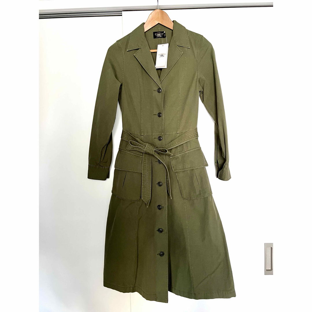 RRL - 新品 RRL ダブルアールエルラルフローレン カーキシャツ RRL - 新品 RRL ダブルアールエルラルフローレン カーキシャツ
