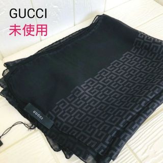 GUCCI - 極美品 GUCCI グッチ マフラー ストール ラメ GG柄 GUCCI - 極美品 GUCCI グッチ マフラー ストール ラメ GG柄