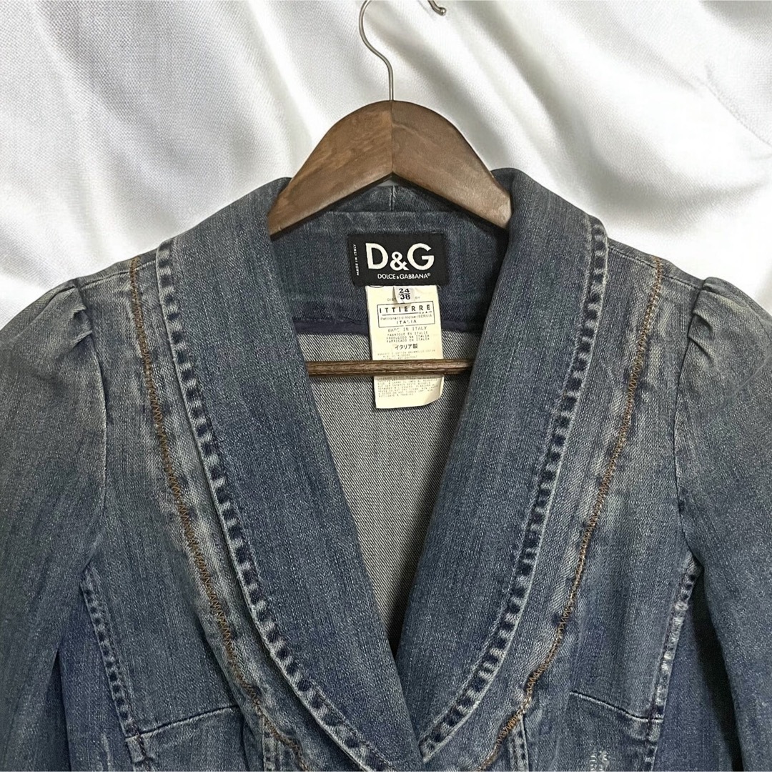 DOLCE&GABBANA - 美品☆DOLCE&GABBANA デニムジャケット G DOLCE&GABBANA - 美品☆DOLCE&GABBANA デニムジャケット G