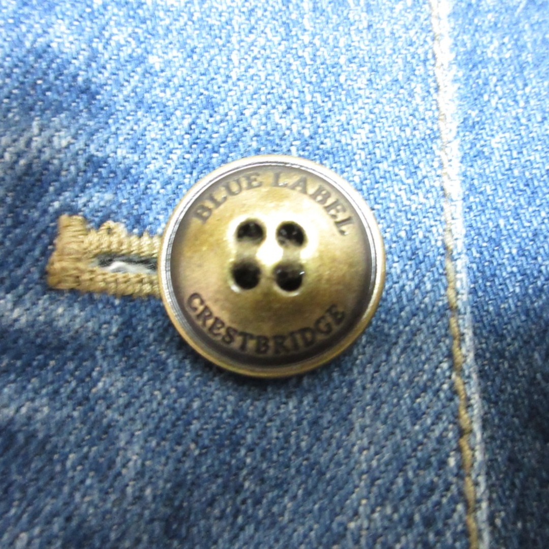 BLUE LABEL CRESTBRIDGE - 美品 BLUE LABEL CRESTBRIDGE ブルー BLUE LABEL CRESTBRIDGE - 美品 BLUE LABEL CRESTBRIDGE ブルー