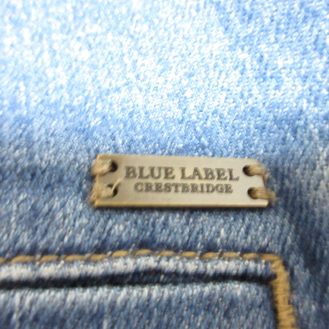 BLUE LABEL CRESTBRIDGE - 美品 BLUE LABEL CRESTBRIDGE ブルー BLUE LABEL CRESTBRIDGE - 美品 BLUE LABEL CRESTBRIDGE ブルー
