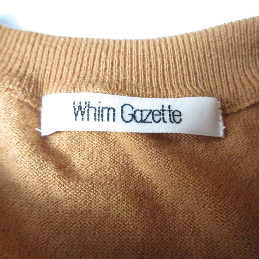 Whim Gazette - 美品 24AW Whim gazette ウィムガゼット ウール
