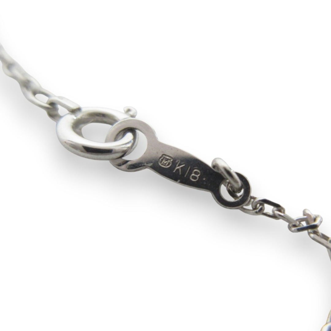 MIKIMOTO - 美品 MIKIMOTO ミキモト K18WG ダイヤモンド パール MIKIMOTO - 美品 MIKIMOTO ミキモト K18WG ダイヤモンド パール