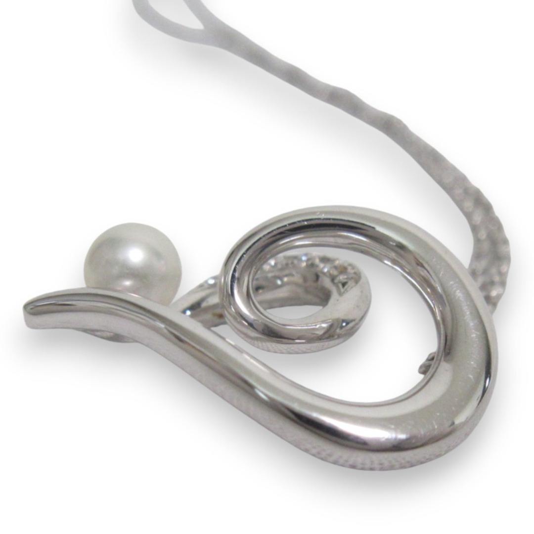 MIKIMOTO - 美品 MIKIMOTO ミキモト K18WG ダイヤモンド パール MIKIMOTO - 美品 MIKIMOTO ミキモト K18WG ダイヤモンド パール