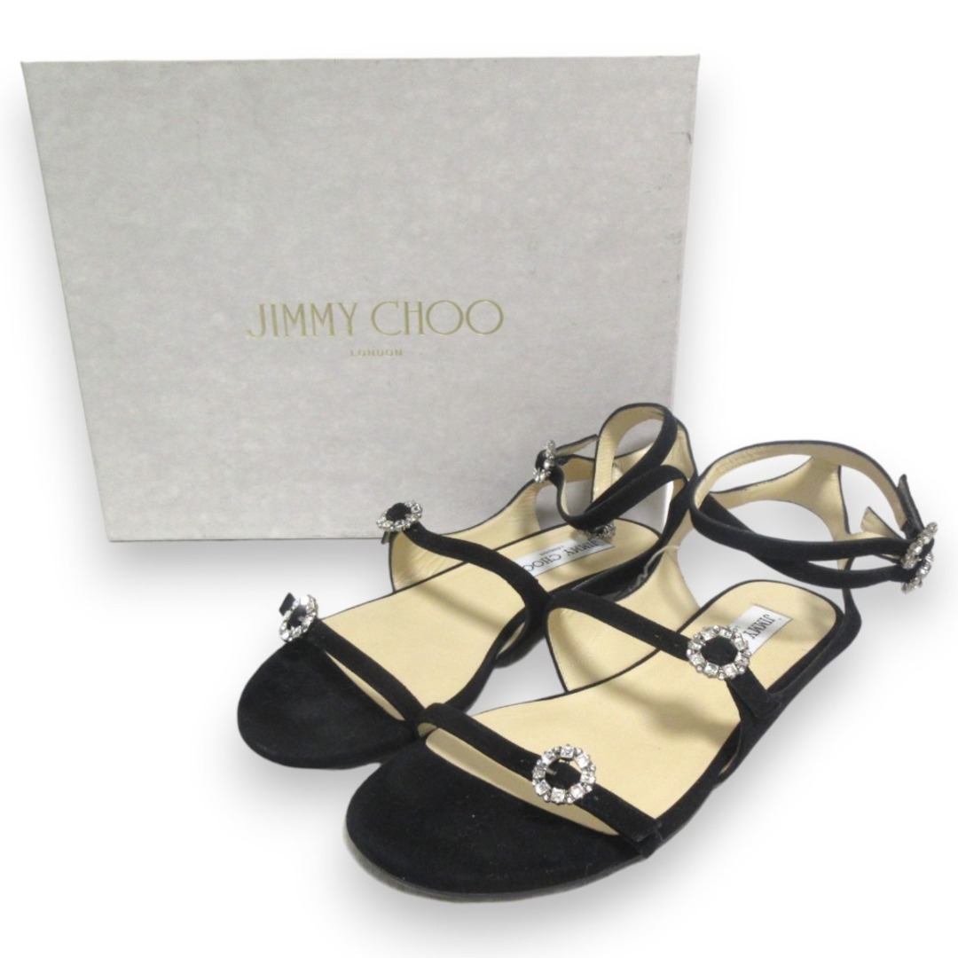 JIMMY CHOO - 未使用 JIMMY CHOO ジミーチュウ NAIA FLAT JIMMY CHOO - 未使用 JIMMY CHOO ジミーチュウ NAIA FLAT