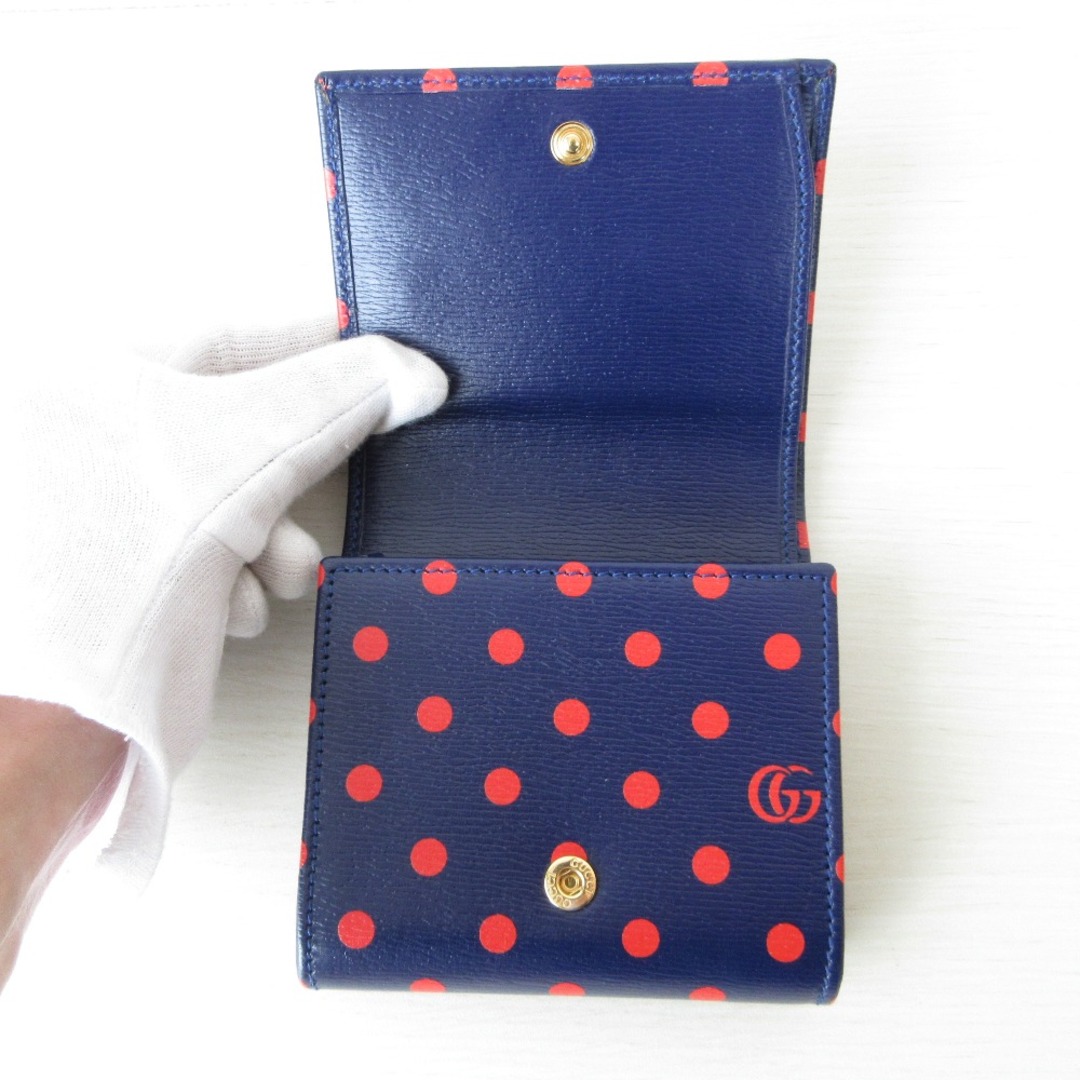 GUCCI - 美品 GUCCI グッチ ホースビット ポルカドット GUCCI - 美品 GUCCI グッチ ホースビット ポルカドット