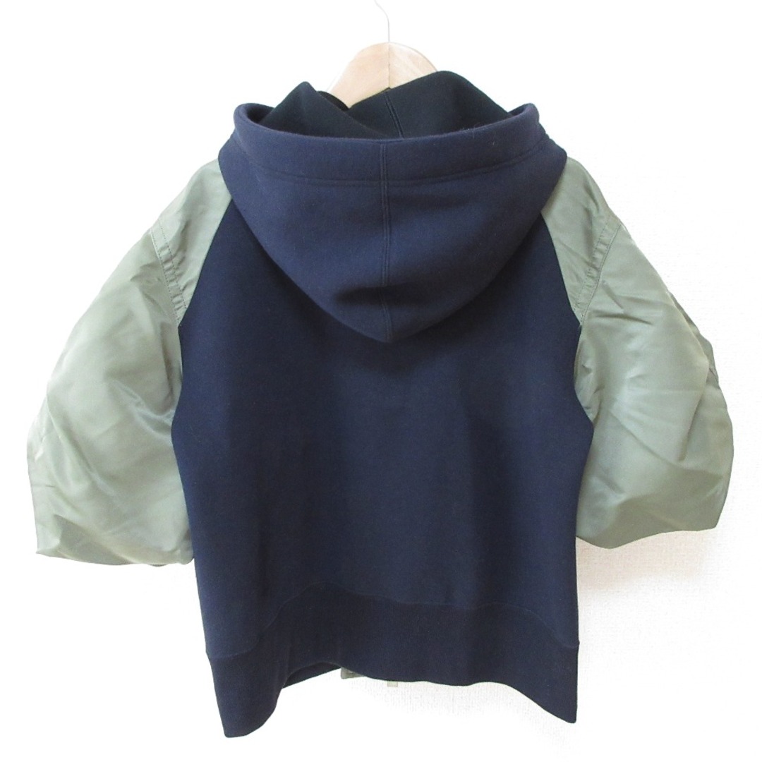 sacai - 美品 22SS sacai サカイ Sponge Sweat Blouson sacai - 美品 22SS sacai サカイ Sponge Sweat Blouson