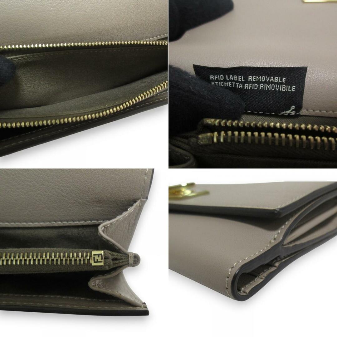 FENDI - 新品同様 FENDI フェンディ ピーカブー レザー 二つ折り FENDI - 新品同様 FENDI フェンディ ピーカブー レザー 二つ折り