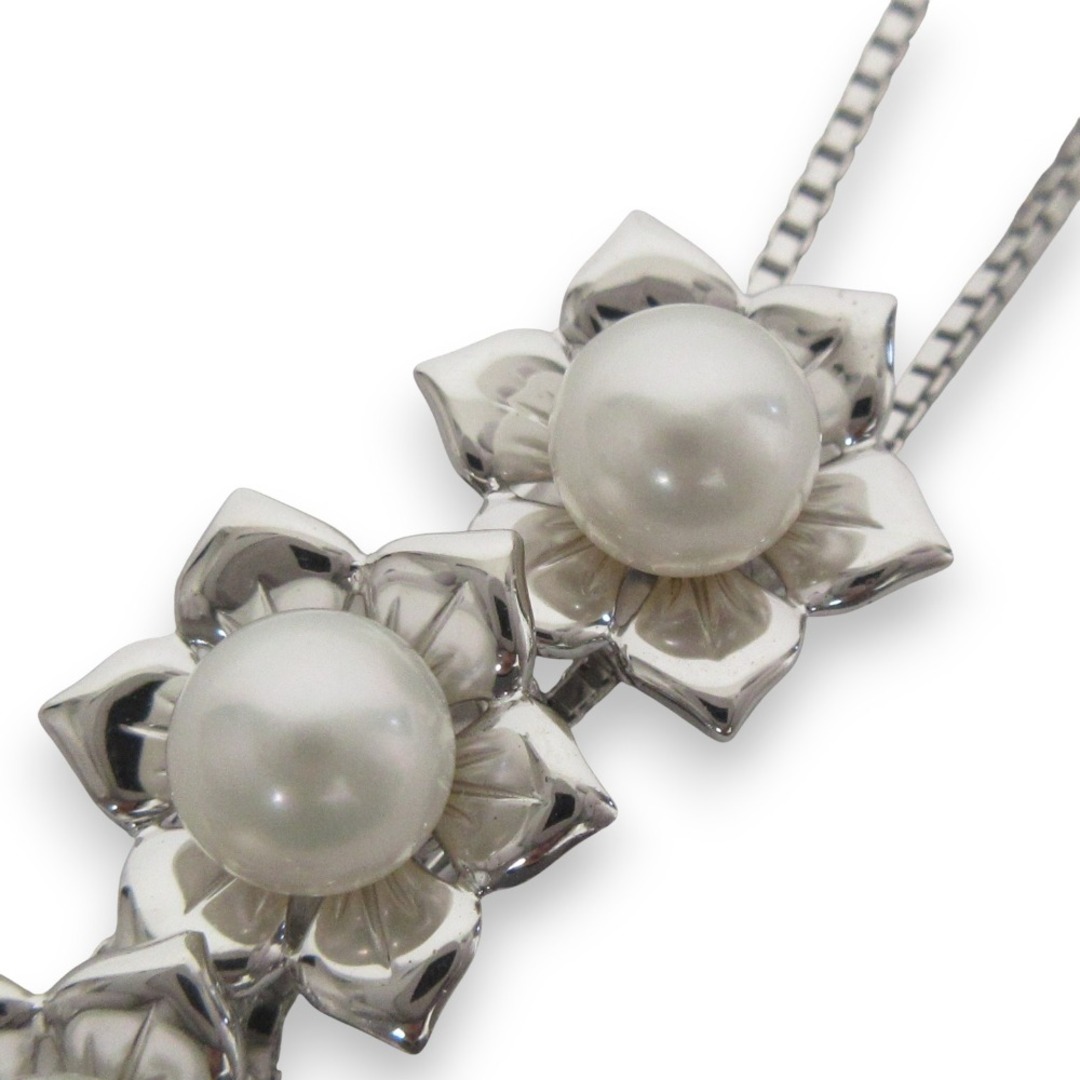 TASAKI - 美品 TASAKI タサキ 田崎真珠 SV925 トリプルパール TASAKI - 美品 TASAKI タサキ 田崎真珠 SV925 トリプルパール