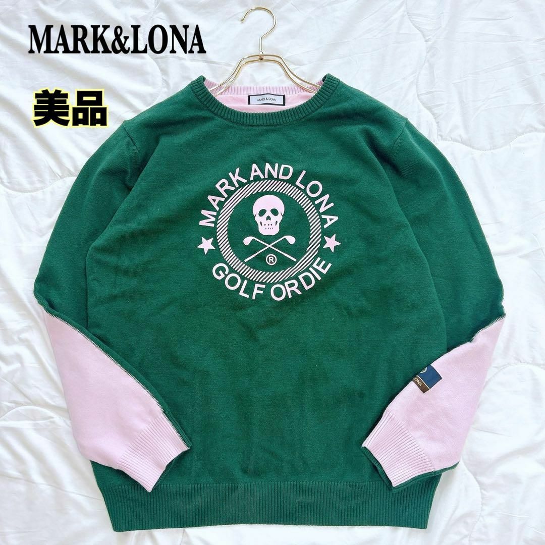 MARK&LONA - 美品 MARK&LONA マークアンドロナ コットンニット MARK&LONA - 美品 MARK&LONA マークアンドロナ コットンニット