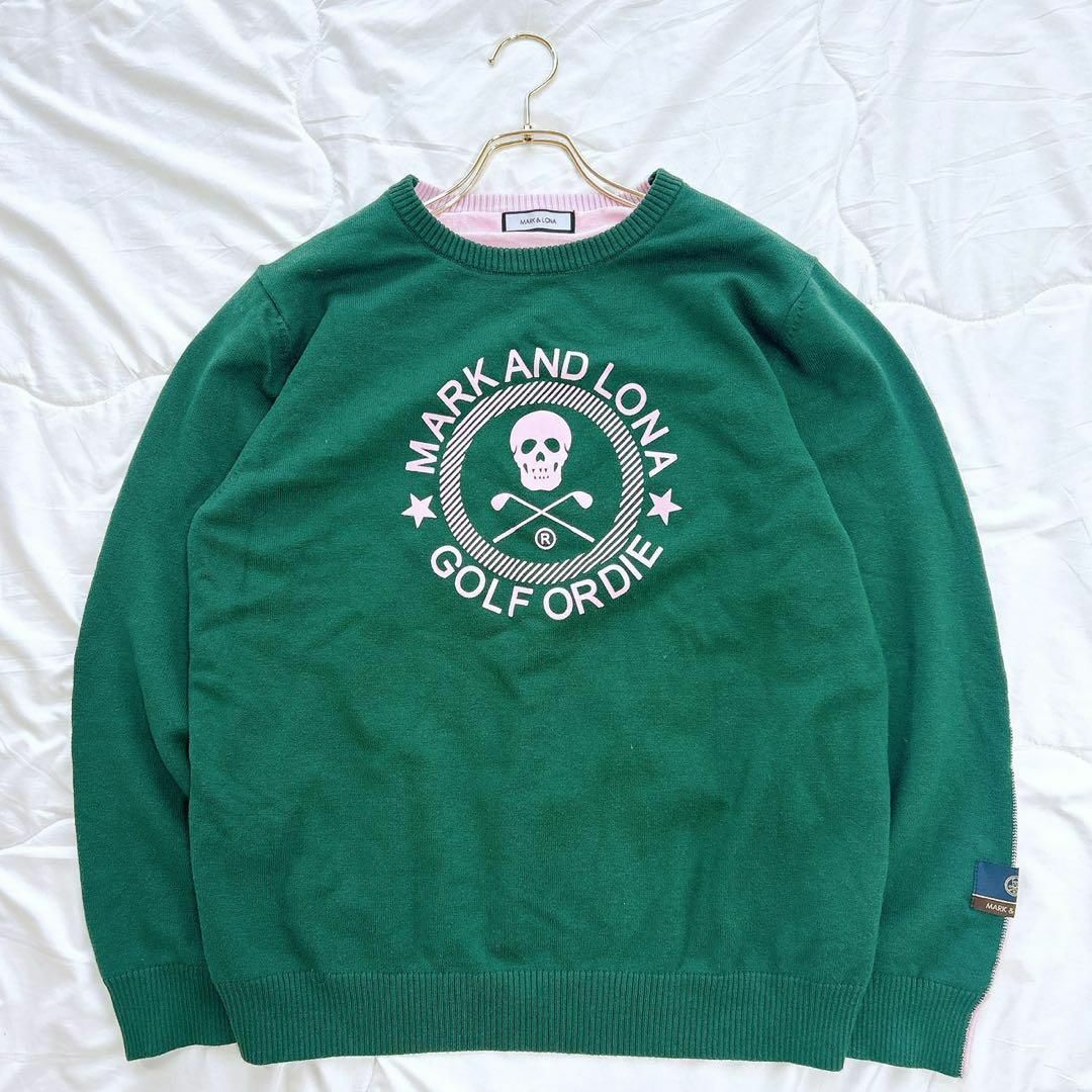 MARK&LONA - 美品 MARK&LONA マークアンドロナ コットンニット MARK&LONA - 美品 MARK&LONA マークアンドロナ コットンニット