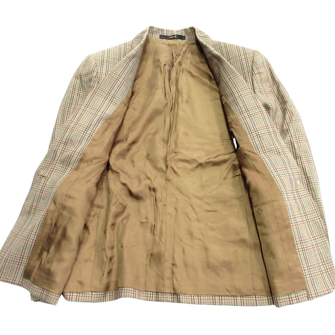 DAKS - 美品 DAKS ダックス テーラード ジャケット チェック柄 DAKS - 美品 DAKS ダックス テーラード ジャケット チェック柄