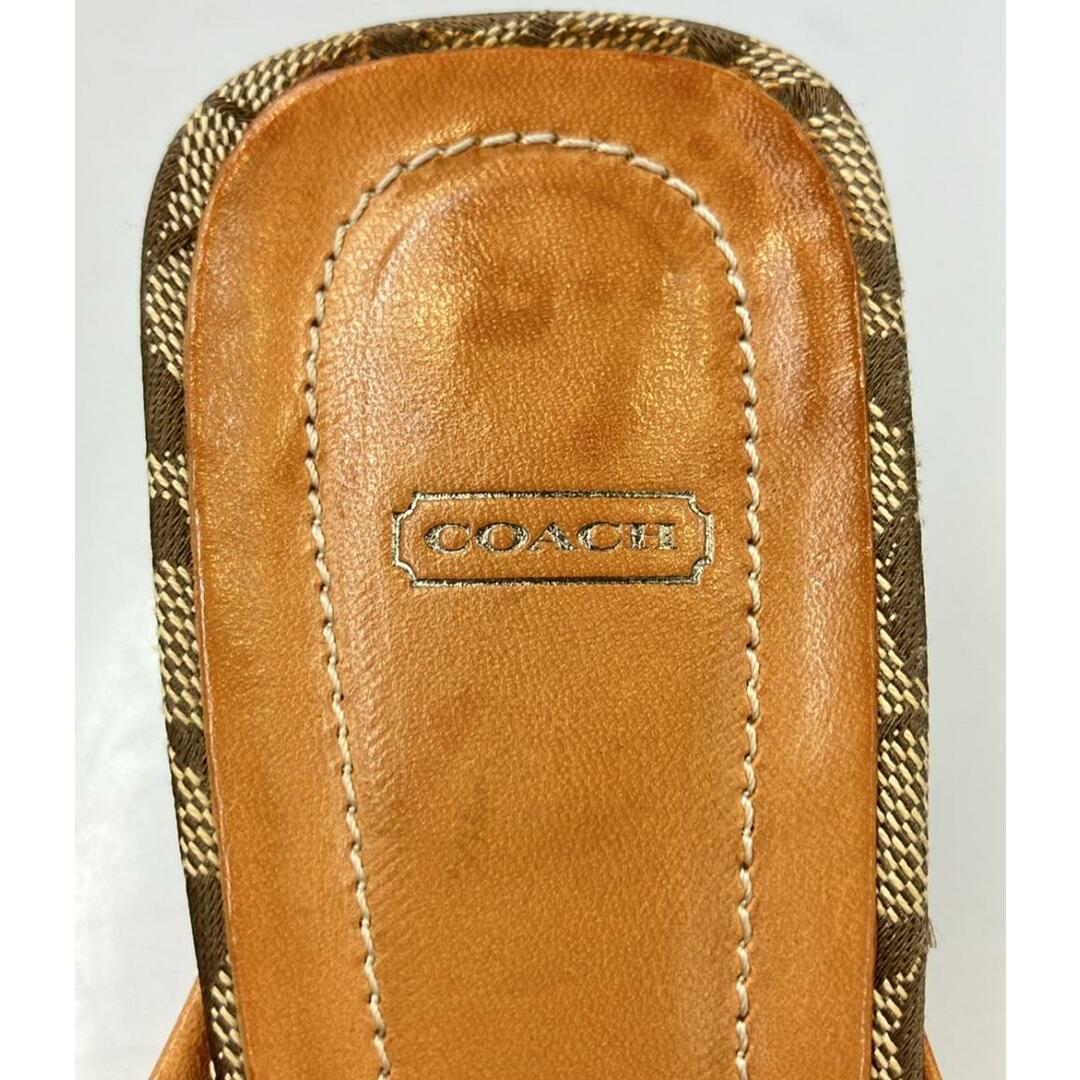 COACH - コーチ COACH ミュール レディース 6の通販 by Rehello COACH - コーチ COACH ミュール レディース 6の通販 by Rehello