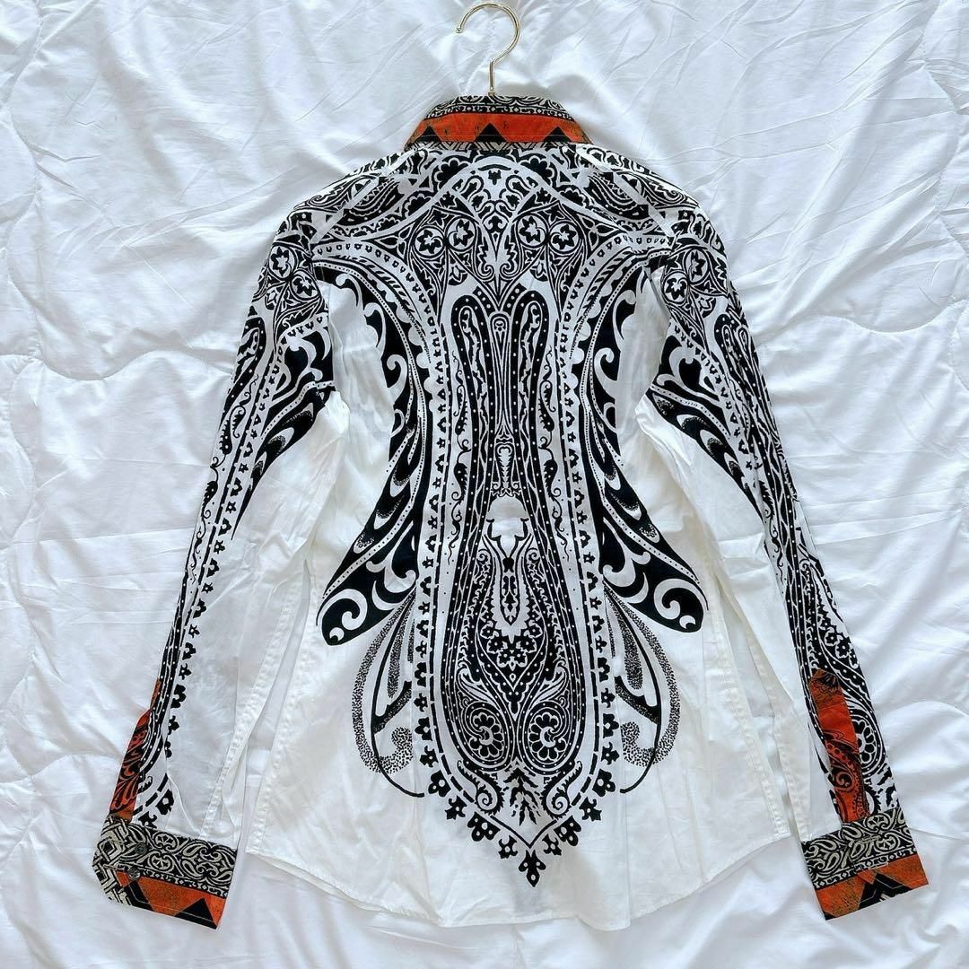 ETRO - イタリア製 ETRO エトロ ペイズリー柄 長袖ブラウス ETRO - イタリア製 ETRO エトロ ペイズリー柄 長袖ブラウス