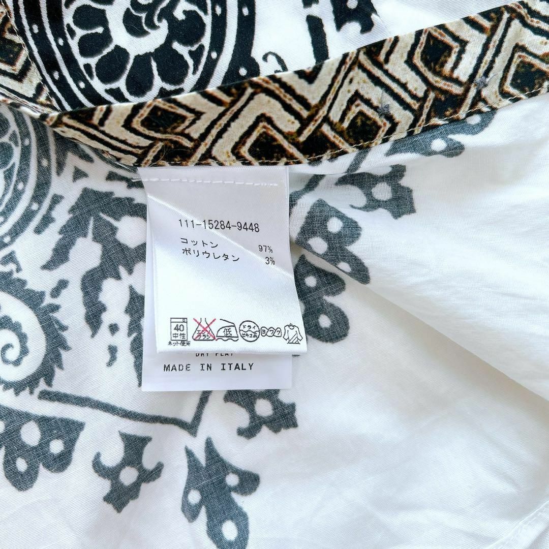 ETRO - イタリア製 ETRO エトロ ペイズリー柄 長袖ブラウス ETRO - イタリア製 ETRO エトロ ペイズリー柄 長袖ブラウス