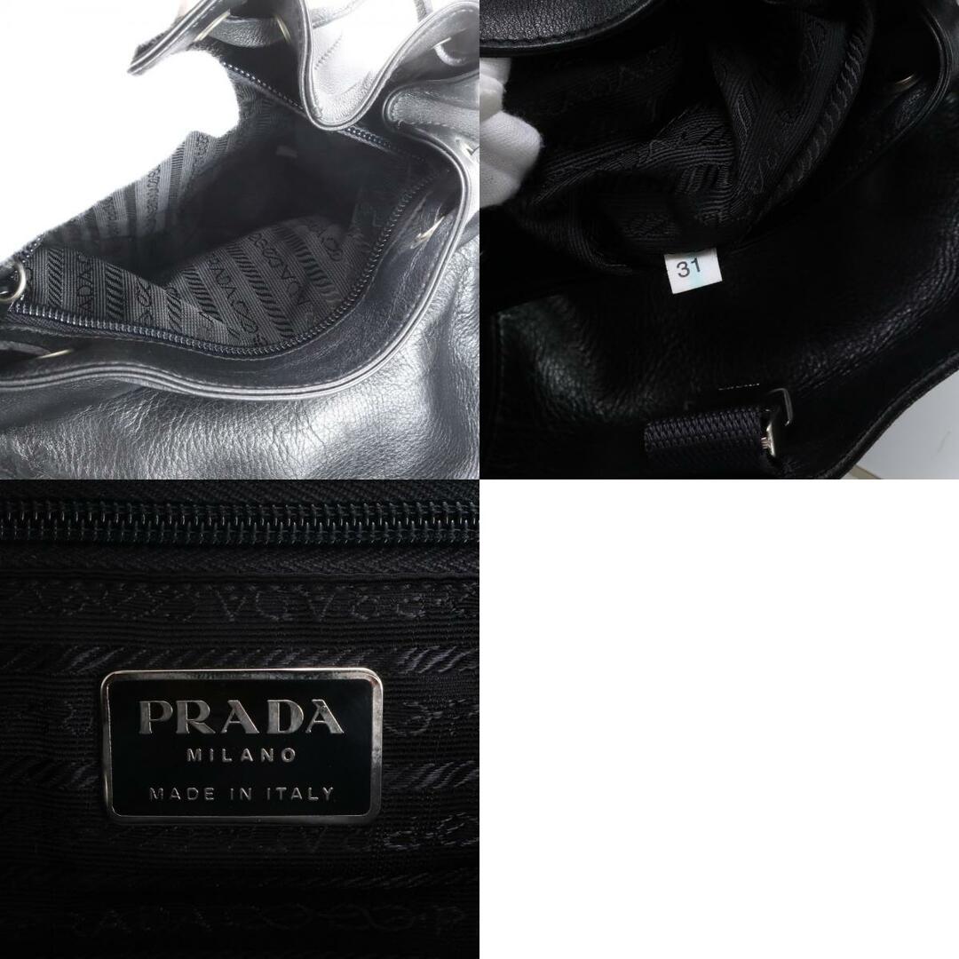 PRADA - 極美品 プラダ レザー リュックサック リュック バック PRADA - 極美品 プラダ レザー リュックサック リュック バック