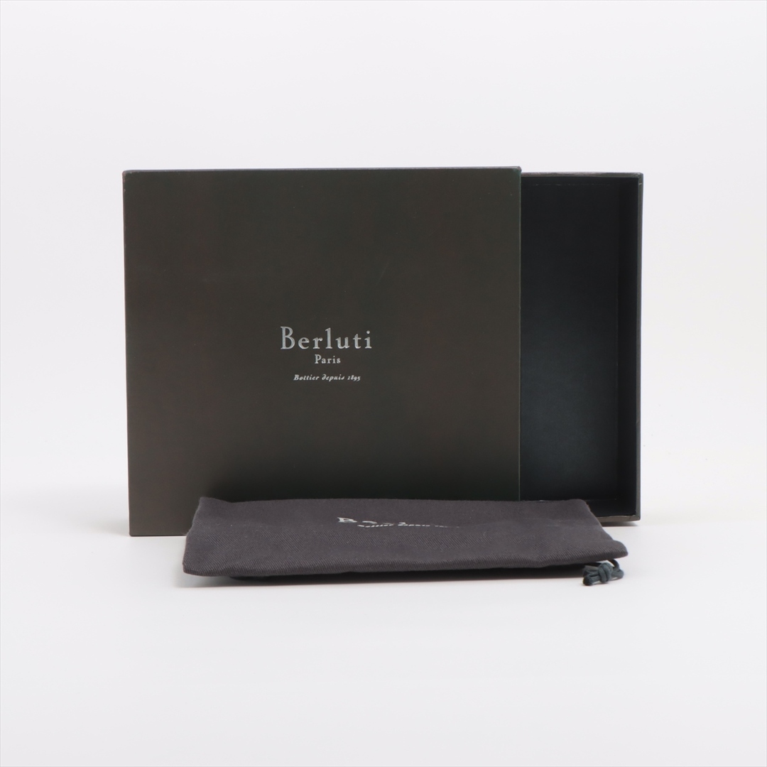 BERLUTI - 美品 ベルルッティ レザー ベルト シルバー バックル BERLUTI - 美品 ベルルッティ レザー ベルト シルバー バックル
