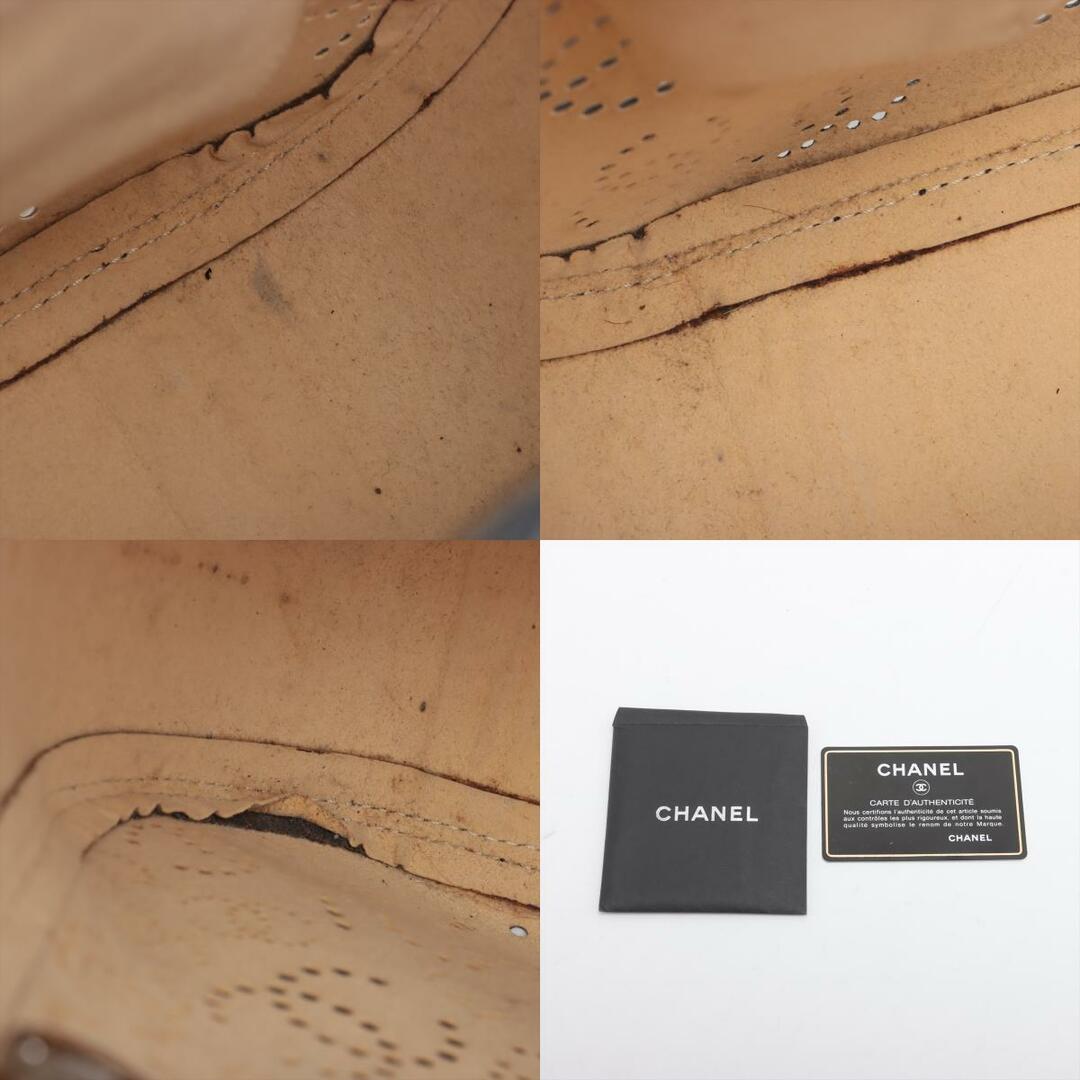 CHANEL - シャネル No5 パテント レザー パンチング トート CHANEL - シャネル No5 パテント レザー パンチング トート