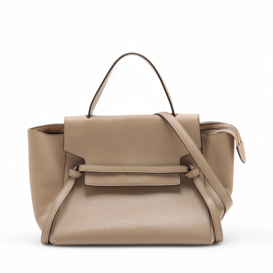 CELINE - セリーヌ ベルトバッグ ミニ レザー 2WAY ハンドバッグ CELINE - セリーヌ ベルトバッグ ミニ レザー 2WAY ハンドバッグ