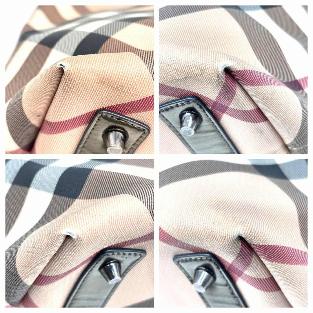 BURBERRY - BURBERRY バーバリー ノバチェック トートバッグ BURBERRY - BURBERRY バーバリー ノバチェック トートバッグ