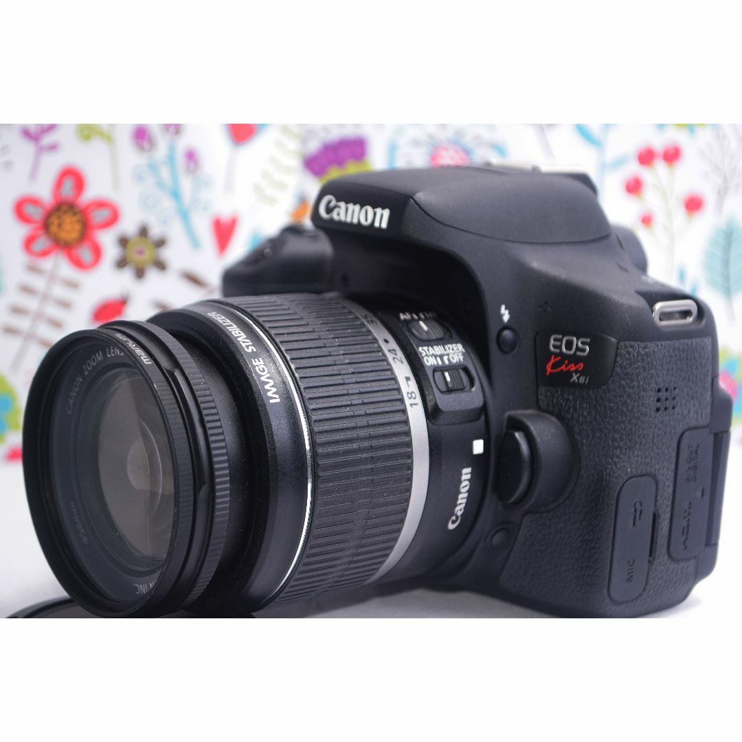 Canon - 美品 Wi-Fi機能搭載!! Canon キャノン Kiss X8iの通販 Canon - 美品 Wi-Fi機能搭載!! Canon キャノン Kiss X8iの通販