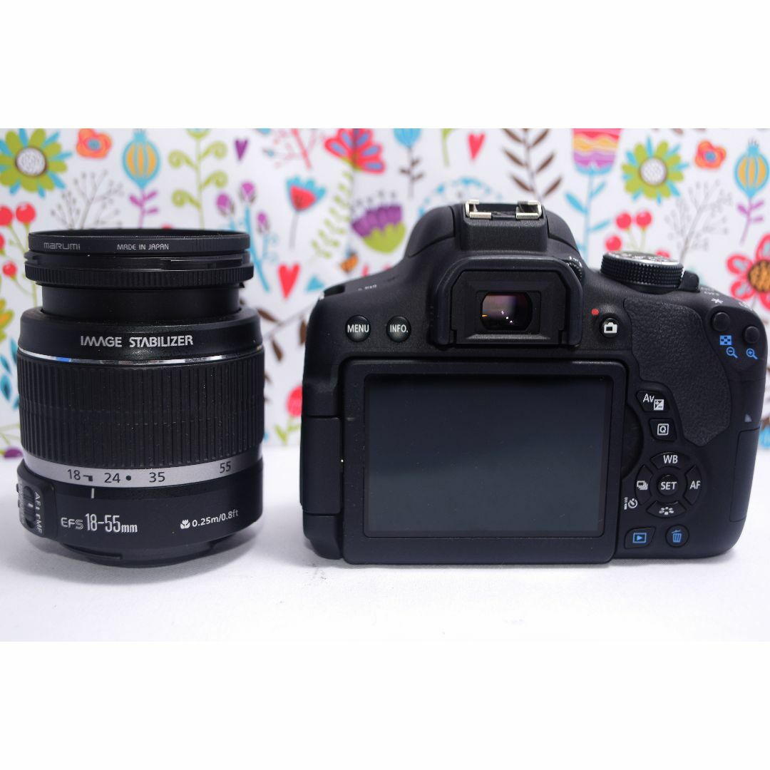 Canon - 美品 Wi-Fi機能搭載!! Canon キャノン Kiss X8iの通販 Canon - 美品 Wi-Fi機能搭載!! Canon キャノン Kiss X8iの通販