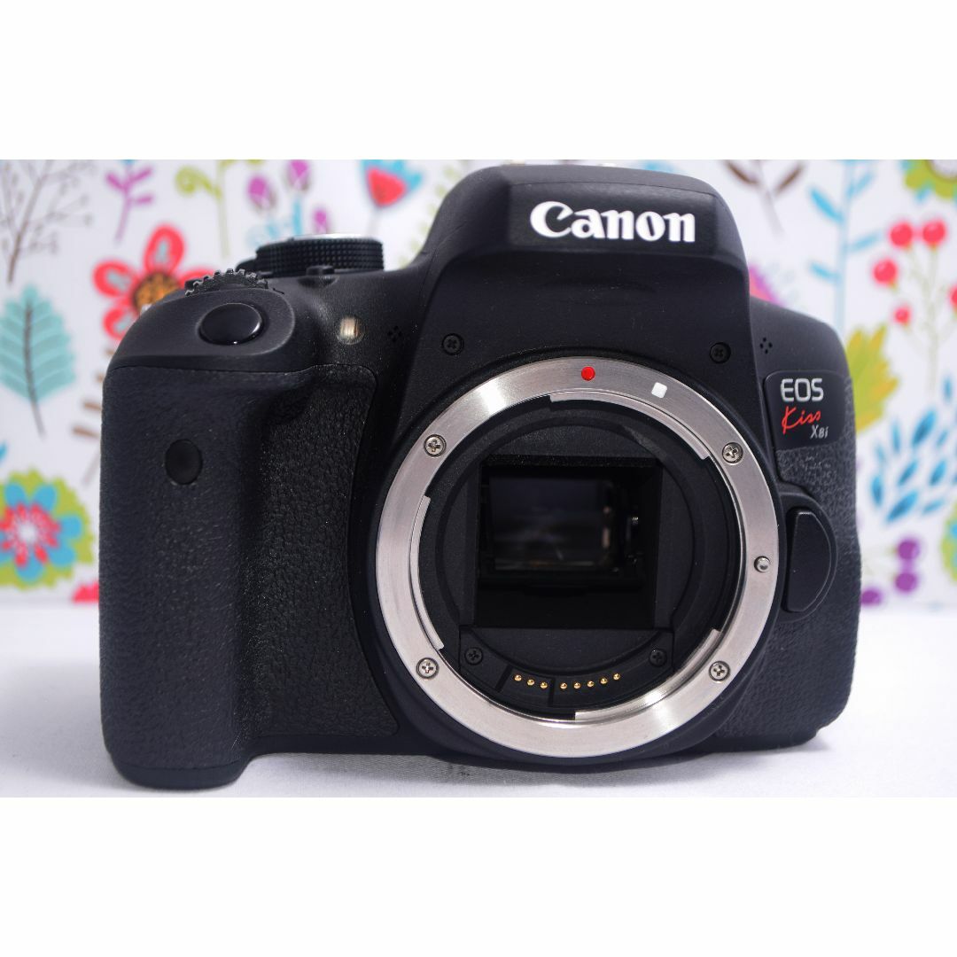Canon - 美品 Wi-Fi機能搭載!! Canon キャノン Kiss X8iの通販 Canon - 美品 Wi-Fi機能搭載!! Canon キャノン Kiss X8iの通販