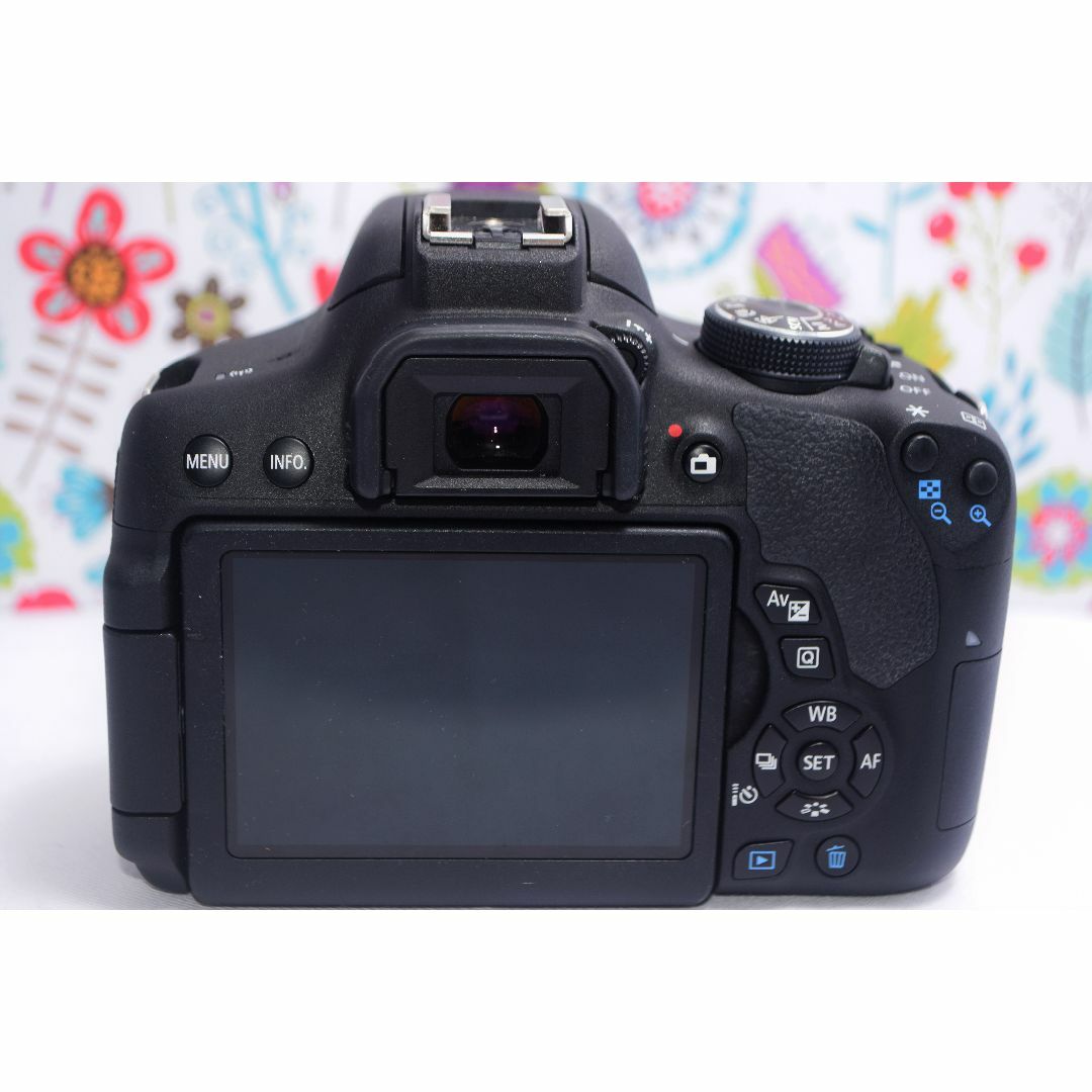 Canon - 美品 Wi-Fi機能搭載!! Canon キャノン Kiss X8iの通販 Canon - 美品 Wi-Fi機能搭載!! Canon キャノン Kiss X8iの通販