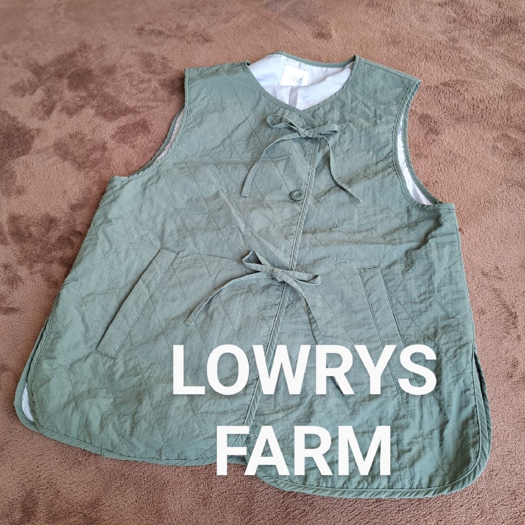 LOWRYS FARM - LOWRYSFARM☆ベスト カーキCOLOR ローリーズ LOWRYS FARM - LOWRYSFARM☆ベスト カーキCOLOR ローリーズ