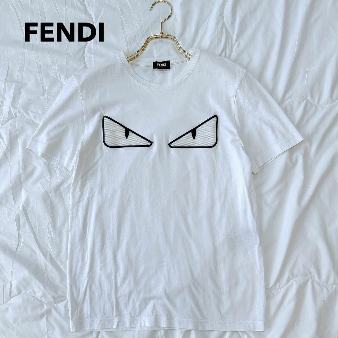 FENDI - FENDI フェンディ モンスター 半袖 カットソー Tシャツ FENDI - FENDI フェンディ モンスター 半袖 カットソー Tシャツ