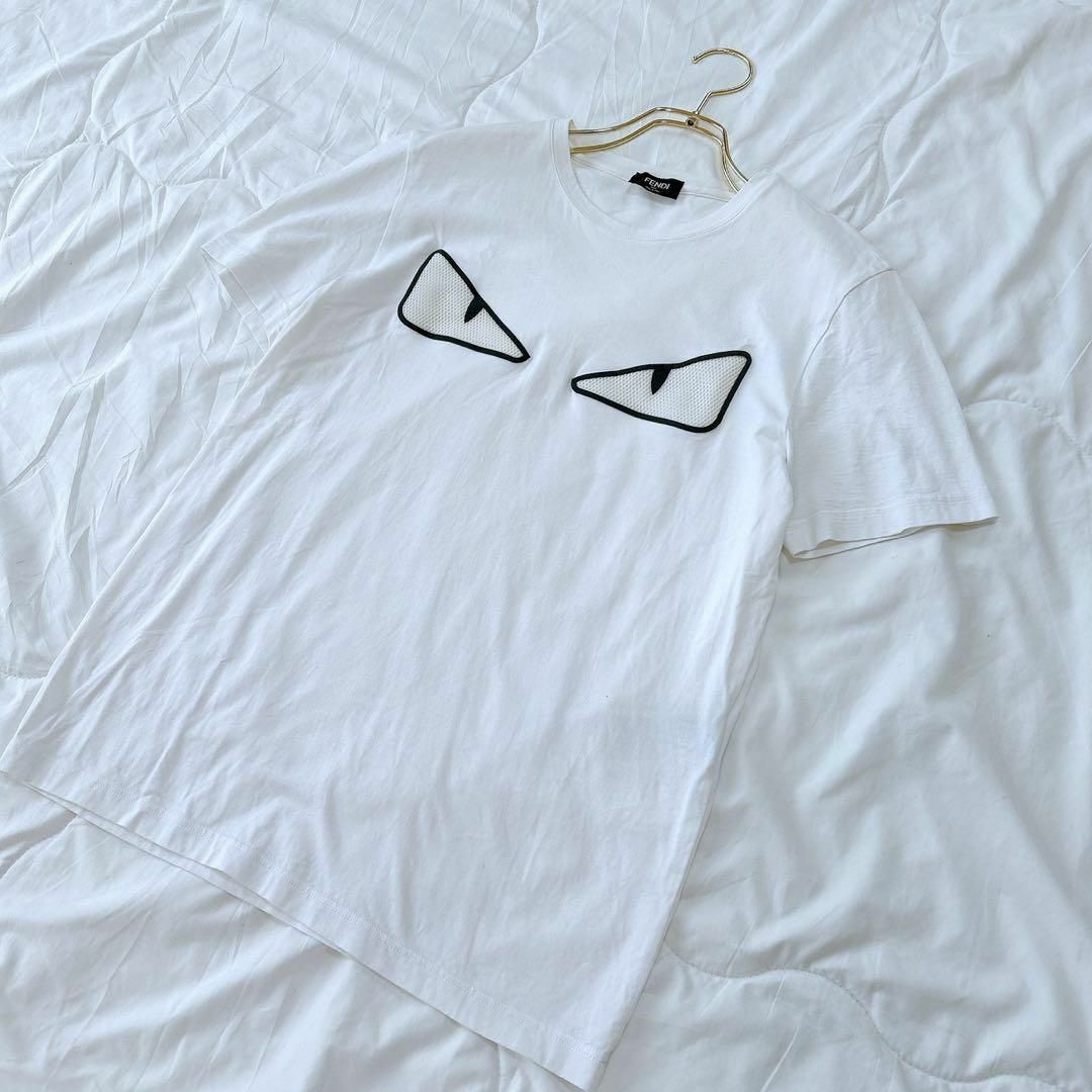 FENDI - FENDI フェンディ モンスター 半袖 カットソー Tシャツ FENDI - FENDI フェンディ モンスター 半袖 カットソー Tシャツ