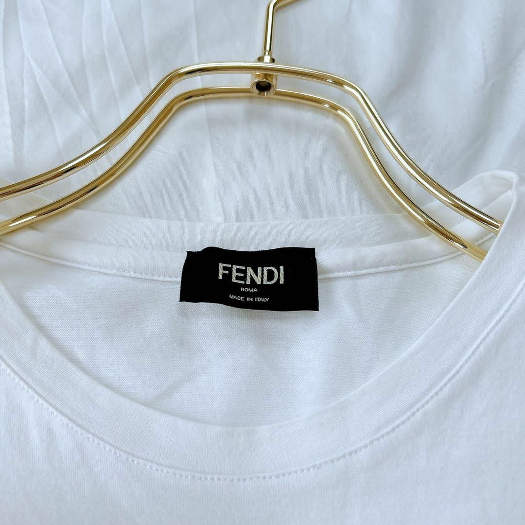 FENDI - FENDI フェンディ モンスター 半袖 カットソー Tシャツ FENDI - FENDI フェンディ モンスター 半袖 カットソー Tシャツ