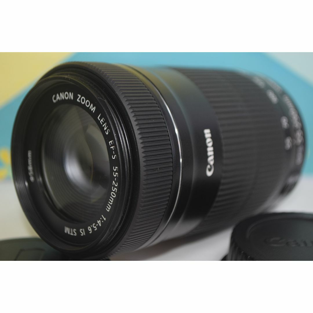 Canon - 美品❤️超静音レンズ❤️Canon EF-S 55-250mm IS STM