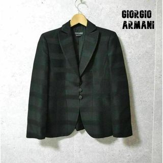 GIORGIO ARMANI - 美品 GIORGIO ARMANI ボーダー柄 シルク混 GIORGIO ARMANI - 美品 GIORGIO ARMANI ボーダー柄 シルク混