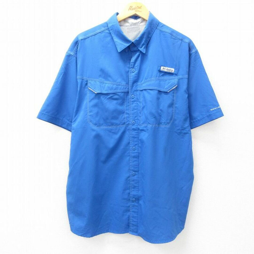 Columbia - XL☆古着 コロンビア COLUMBIA 半袖 フィッシング Columbia - XL☆古着 コロンビア COLUMBIA 半袖 フィッシング