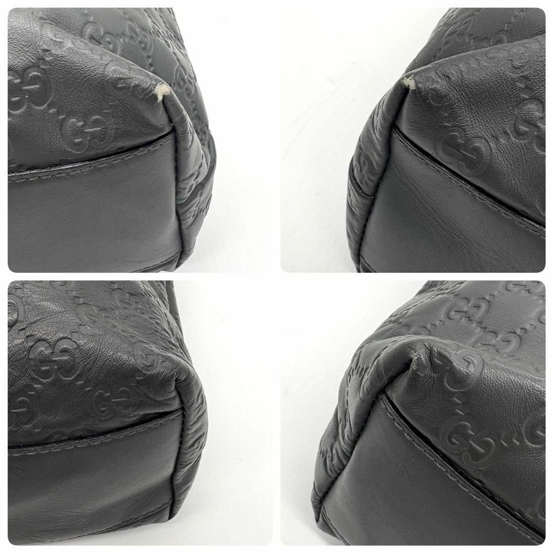 GUCCI - 【大容量】GUCCI グッチ トートバッグ グッチシマ GUCCI - 【大容量】GUCCI グッチ トートバッグ グッチシマ