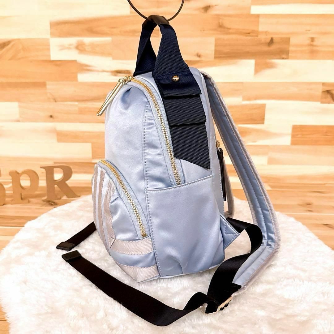 LANVIN en Bleu - 美品/完売品【ランバン】エコール ミニ LANVIN en Bleu - 美品/完売品【ランバン】エコール ミニ