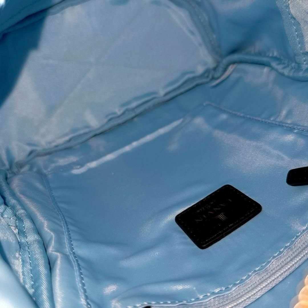 LANVIN en Bleu - 美品/完売品【ランバン】エコール ミニ LANVIN en Bleu - 美品/完売品【ランバン】エコール ミニ