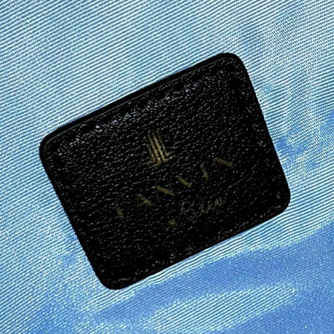 LANVIN en Bleu - 美品/完売品【ランバン】エコール ミニ LANVIN en Bleu - 美品/完売品【ランバン】エコール ミニ