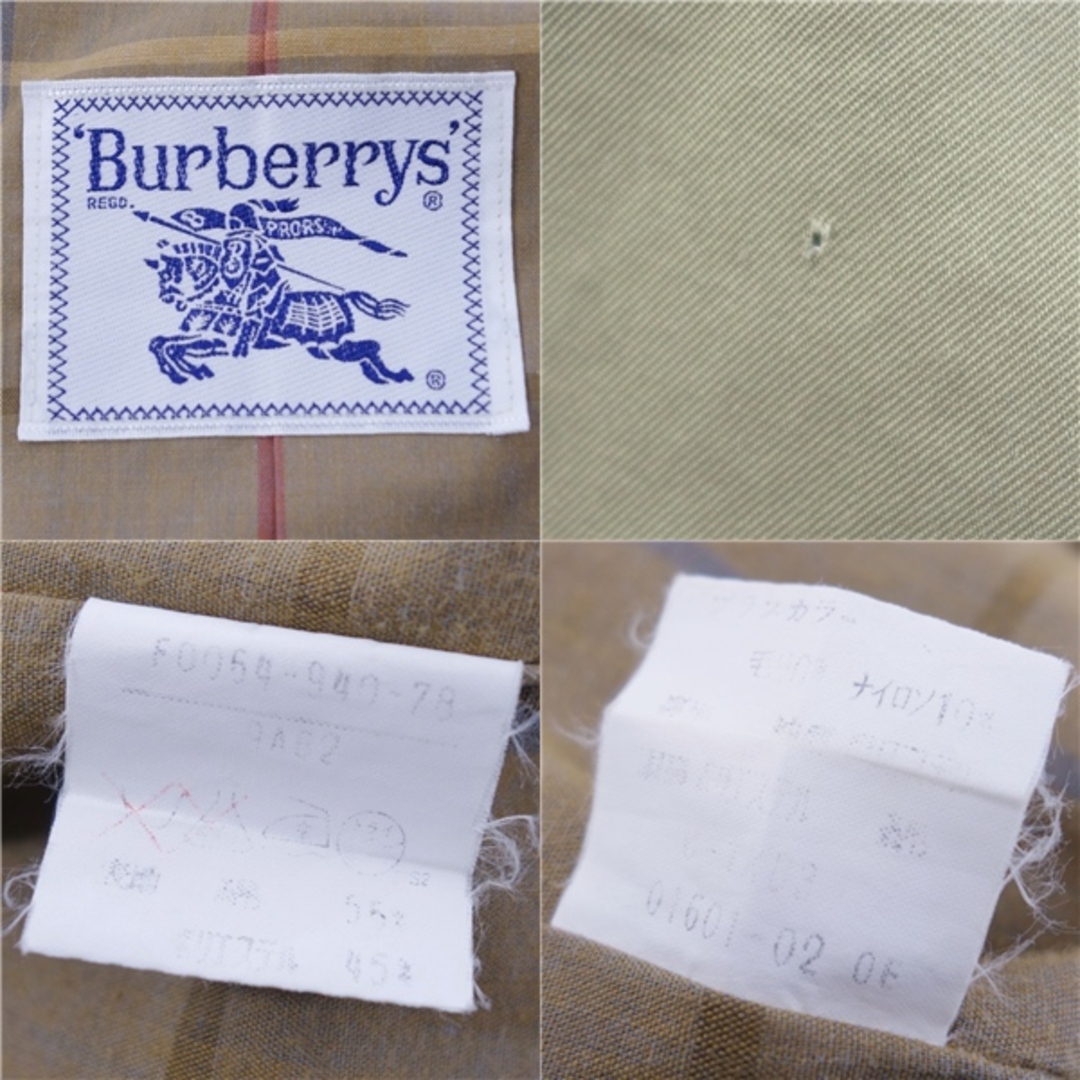 BURBERRY - 美品 Vintage バーバリー Burberrys コート 一枚袖 BURBERRY - 美品 Vintage バーバリー Burberrys コート 一枚袖