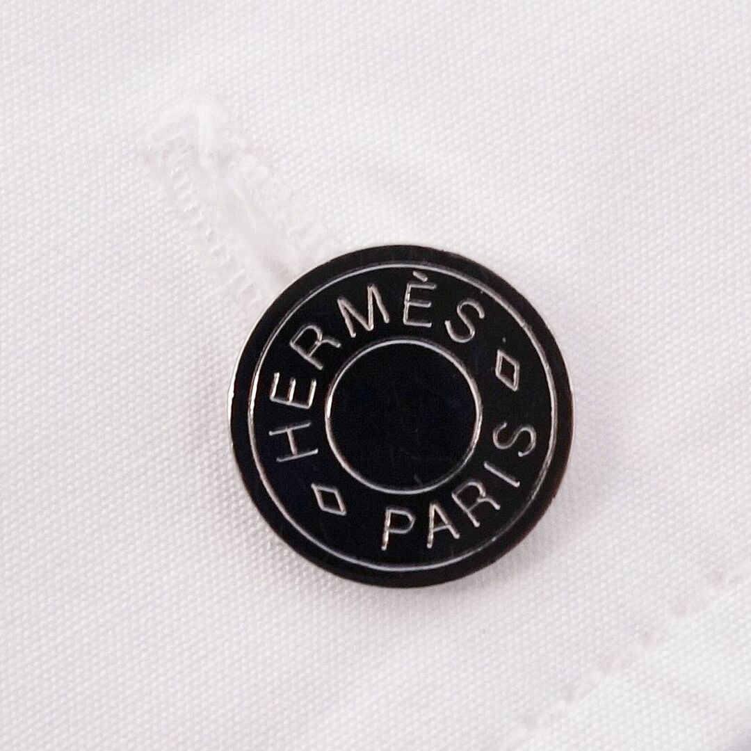 HERMES - 美品 エルメス HERMES シャツ 22SS ロングスリーブ HERMES - 美品 エルメス HERMES シャツ 22SS ロングスリーブ