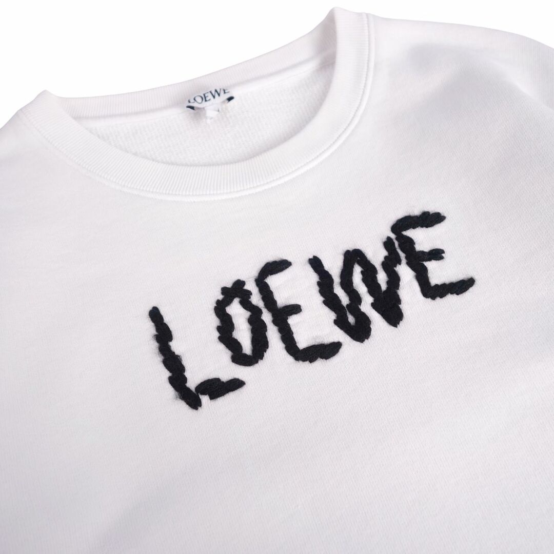 LOEWE - 美品 ロエベ LOEWE スウェット トレーナー ロゴ プル LOEWE - 美品 ロエベ LOEWE スウェット トレーナー ロゴ プル