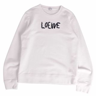 LOEWE - 美品 ロエベ LOEWE スウェット トレーナー ロゴ プル LOEWE - 美品 ロエベ LOEWE スウェット トレーナー ロゴ プル