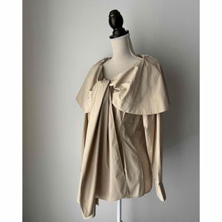 styling/ - スタイリング ベージュオフショルダーブラウスの通販 styling/ - スタイリング ベージュオフショルダーブラウスの通販