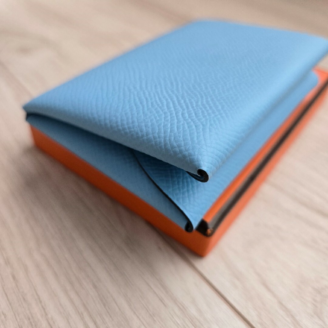 HERMES - 美品✨エルメス カードケース《カルヴィ》デュオ HERMES - 美品✨エルメス カードケース《カルヴィ》デュオ