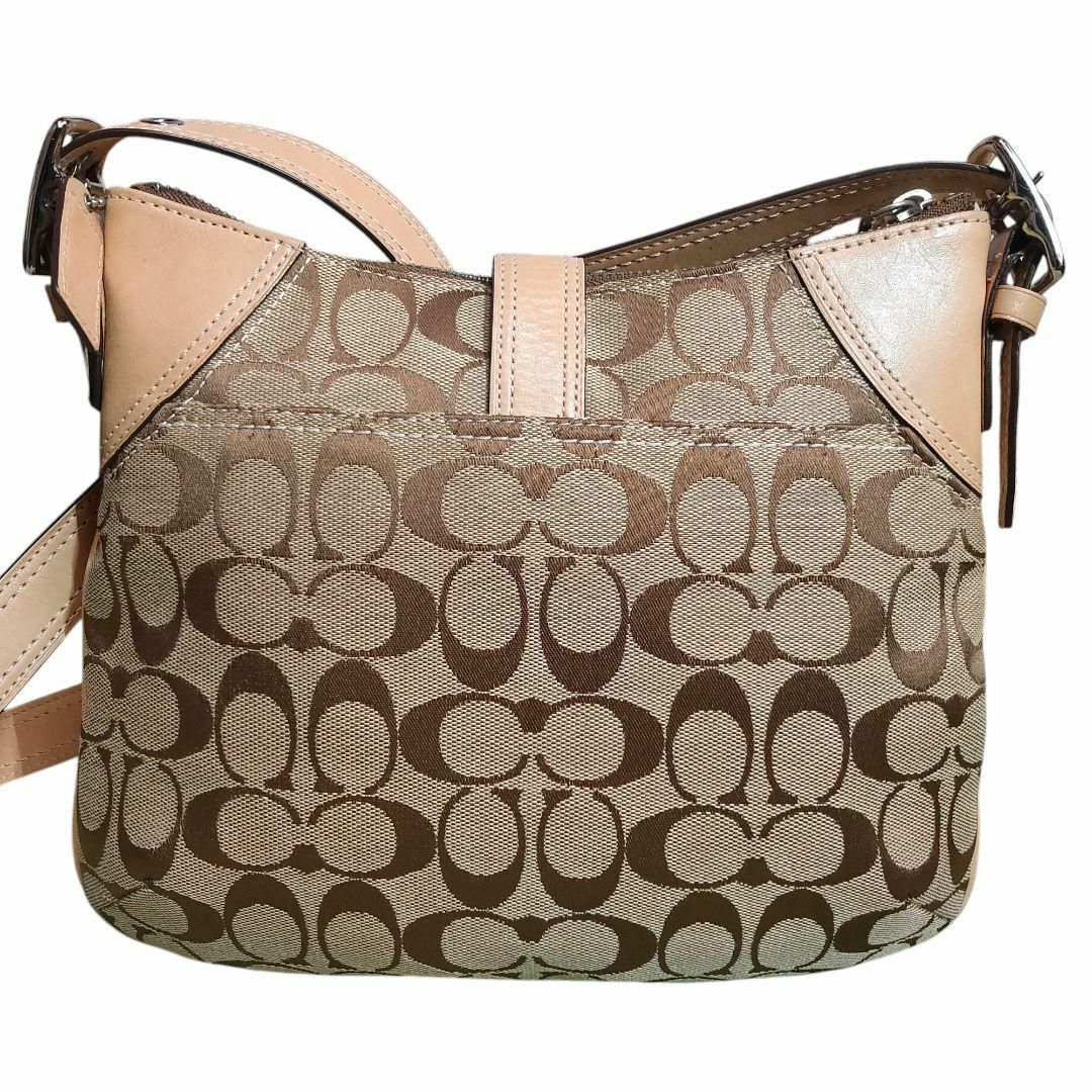 COACH - 美品 COACHコーチ シグネチャー キャンバス ショルダー COACH - 美品 COACHコーチ シグネチャー キャンバス ショルダー