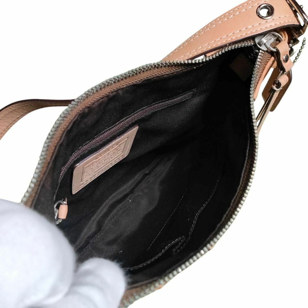 COACH - 美品 COACHコーチ シグネチャー キャンバス ショルダー COACH - 美品 COACHコーチ シグネチャー キャンバス ショルダー