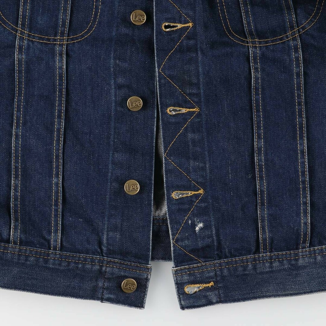 Lee - 古着 80年代 リー Lee デニムジャケット Gジャン メンズL Lee - 古着 80年代 リー Lee デニムジャケット Gジャン メンズL