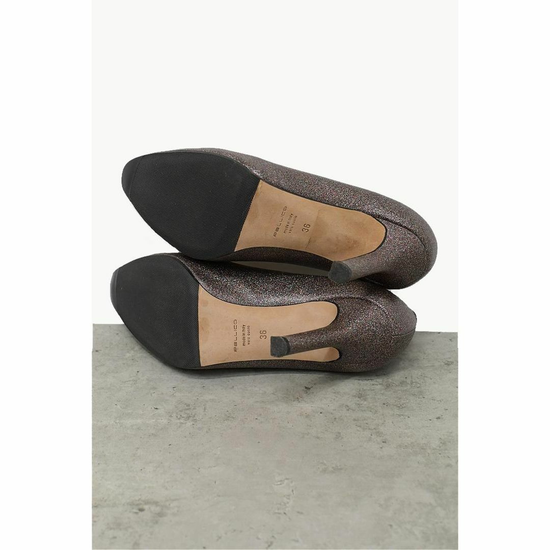 PELLICO - HGD-X297/美品 PELLICO パンプス グリッター 36 PELLICO - HGD-X297/美品 PELLICO パンプス グリッター 36